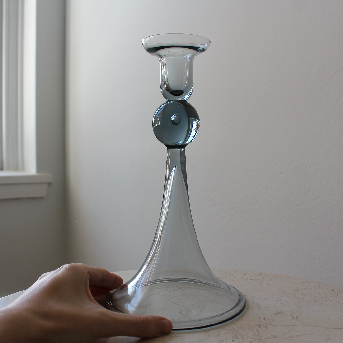 Vicke Lindstrand Candle Holder