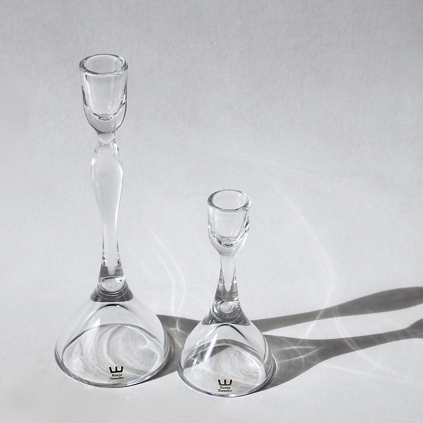 Vicke Lindstrand Candle Holders
