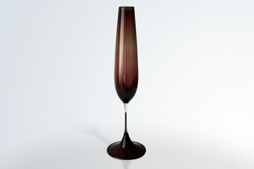 Glass Vase by Nils Landberg for Orrefors