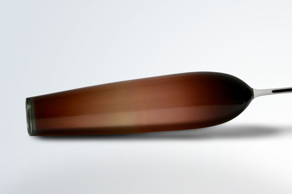 Glass Vase by Nils Landberg for Orrefors