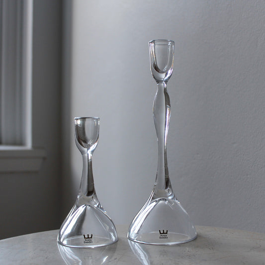 Vicke Lindstrand Candle Holders